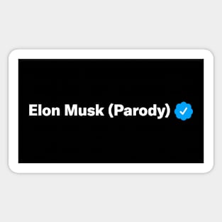 Elon Musk (parody) (verified) Sticker